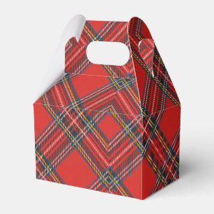 Tartan Karo Rot Weihnachten Geschenkschachtel