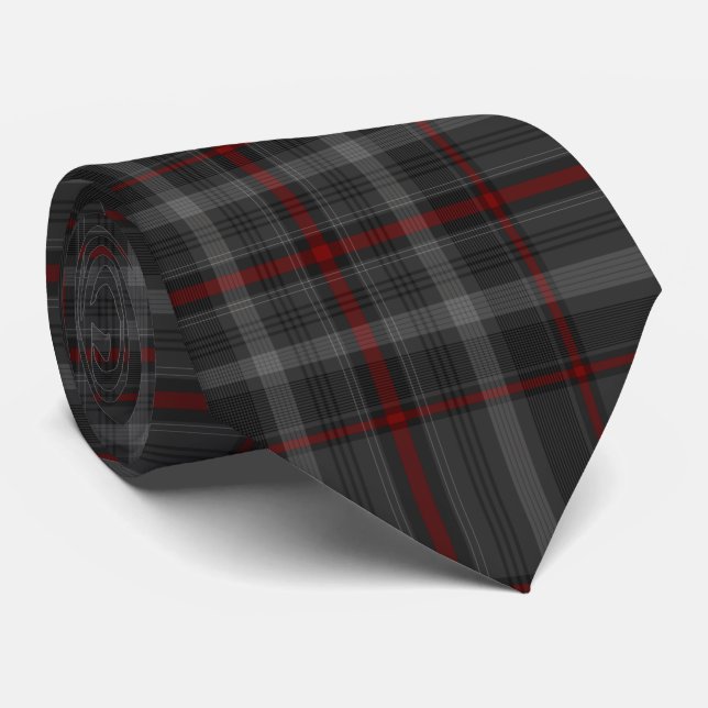Tartan Krawatte (Gerollt)