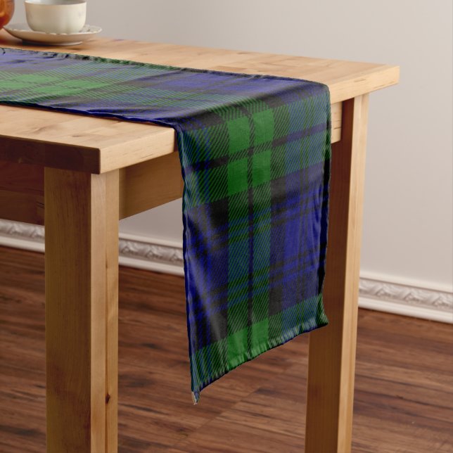 Tartan Kurzer Tischläufer (Beispiel)