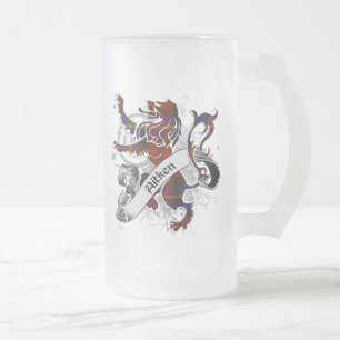 Tartan Lion Mattglas Bierglas