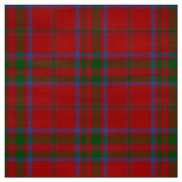 Tartan MacDonald Tartan tissu plaid rouge, vert et
