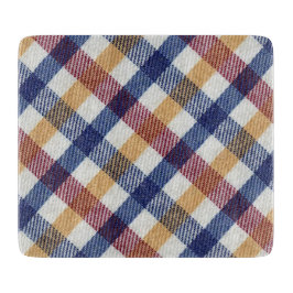 Tartan Muster in mehrfarbigen Farben Schneidebrett