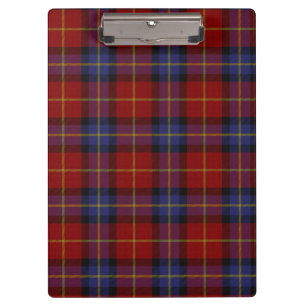 Tartan-Muster Klemmbrett