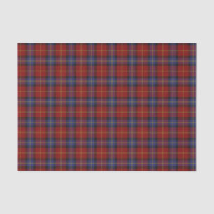 Tartan-Muster Seidenpapier