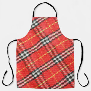 Tartan-Muster / Textur als Hintergrund Schürze