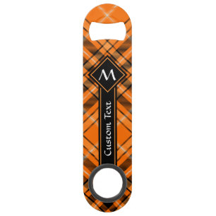 Tartan orange d'Halloween