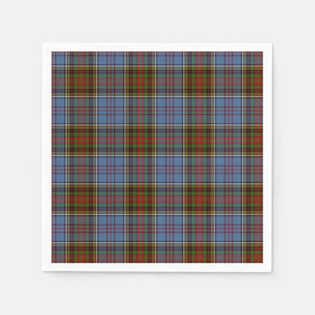 Tartan Paper Napkin Serviette (Vorderseite)