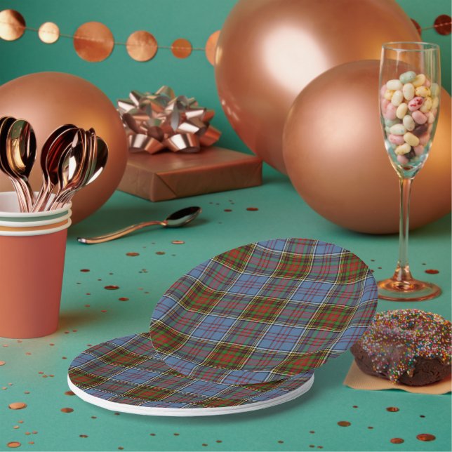 Tartan Paper-Teller Pappteller (Multi)