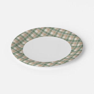 Tartan Pappteller