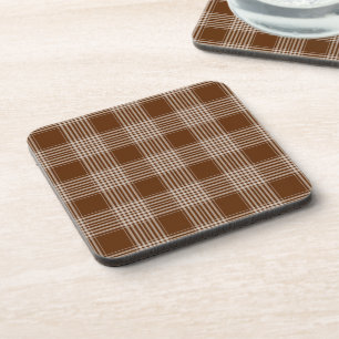 Tartan Pattern Untersetzer aus Kunststoffen