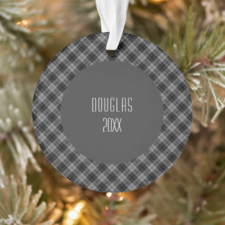 Tartan Plaid Écossais Gris Douglas Clan