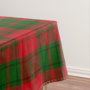 Tartan Plaid Schottischer Clan Drummond Kariert Tischdecke