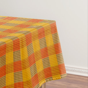 Tartan Print, farbig im Herbst, Tischdecke