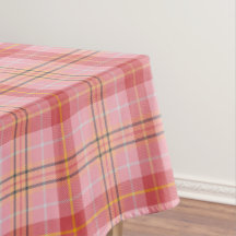 Tartan, rosa, orange, gelb, schwarz Kariert