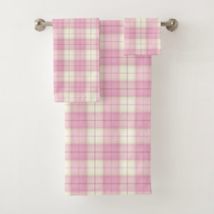 Tartan rose Fille