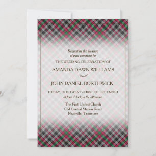 Tartan-Schönheit Clan Borthwick schottisches Plaid