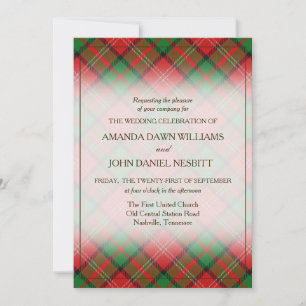Tartan-Schönheit Clan Nisbet schottischer Karo