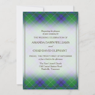 Tartan-Schönheit Clan Oliphant schottischer Karo