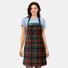 Tartan Schürze