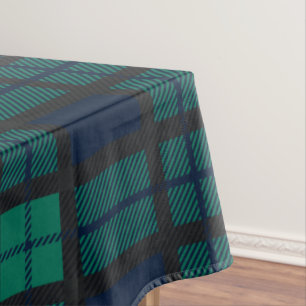 Tartan Scottish Clan Blackwatch Checkered Kariert Tischdecke