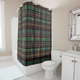 Tartan Scottish Kariert Pattern Duschvorhang
