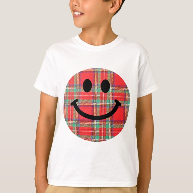 Tartan Scottish T-Shirt (Vorderseite)