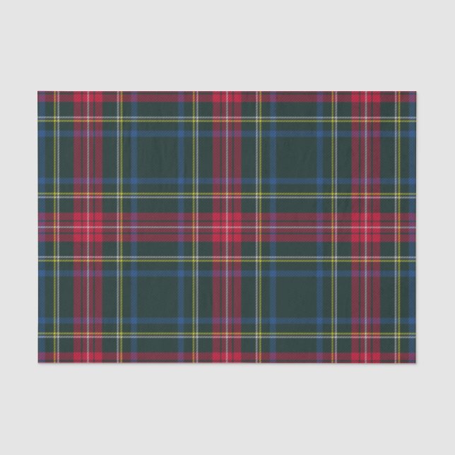 Tartan-Seidenpapier Seidenpapier (Vorderseite)