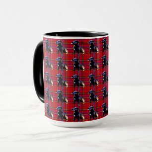 Tartan Staffordshire Bull Terrier, Tasse
