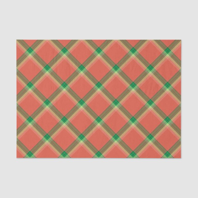Tartan Tissue Paper Seidenpapier (Vorderseite)