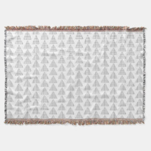 Tartan Triangle Gray Decke
