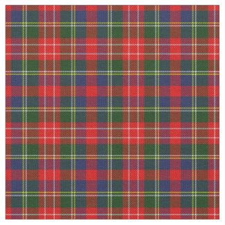 Tartan vert écossais en tissu