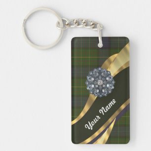 Tartan vert foncé
