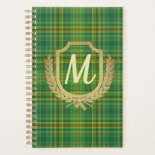 Tartan vert riche (Plaid) personnalisé