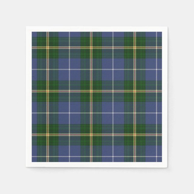 Tartan von Nova Scotia Serviette (Vorderseite)