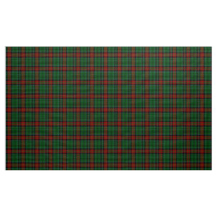 Tartan Walker Tartan Rouge Vert et Noir Tissu Plai