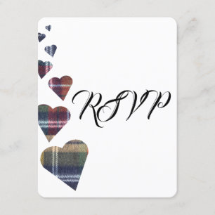 Tartan Wedding RSVP