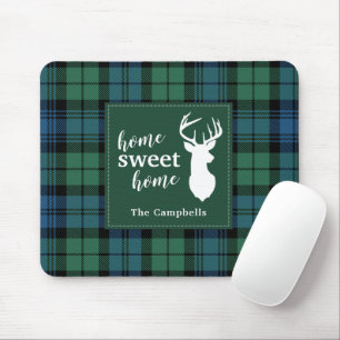 Tartan-Weihnachten Clan Campbell Personalisiertes Mousepad