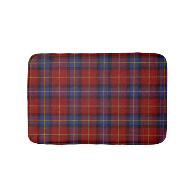 Tartanmuster Badematte (Vorderseite)