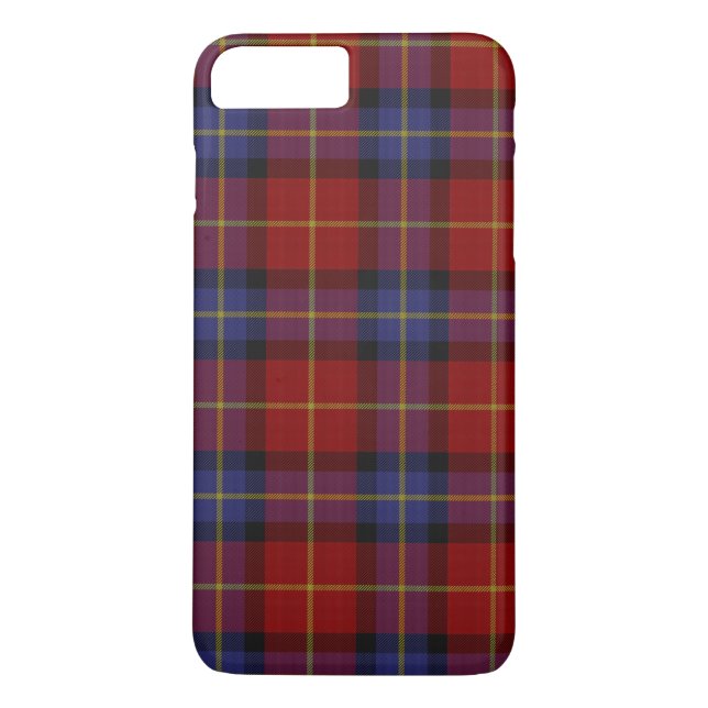 Tartanmuster Case-Mate iPhone Hülle (Rückseite)