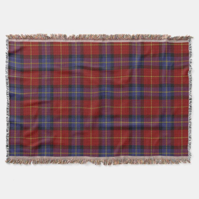 Tartanmuster Decke (Vorderseite)