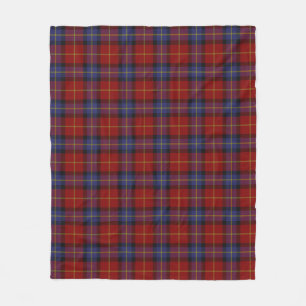Tartanmuster Fleecedecke