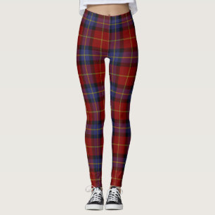 Tartanmuster Leggings