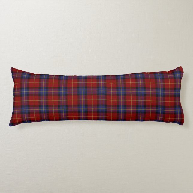 Tartanmuster Seitenschläferkissen (Vorderseite)