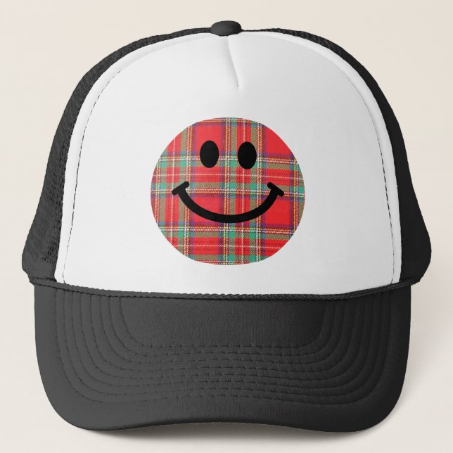 TartanScottish Truckerkappe (Vorderseite)