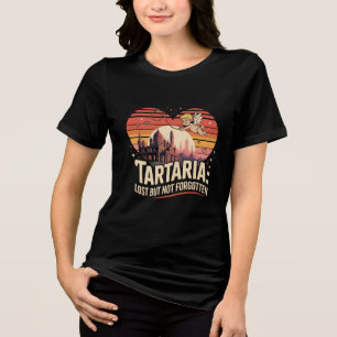 Tartaria-Verloren-T-Shirt zum Valentinstag Tri-Blend Shirt