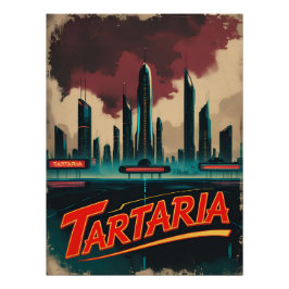 Tartaria-Verschwörungstheorie-Kartenposter Poster