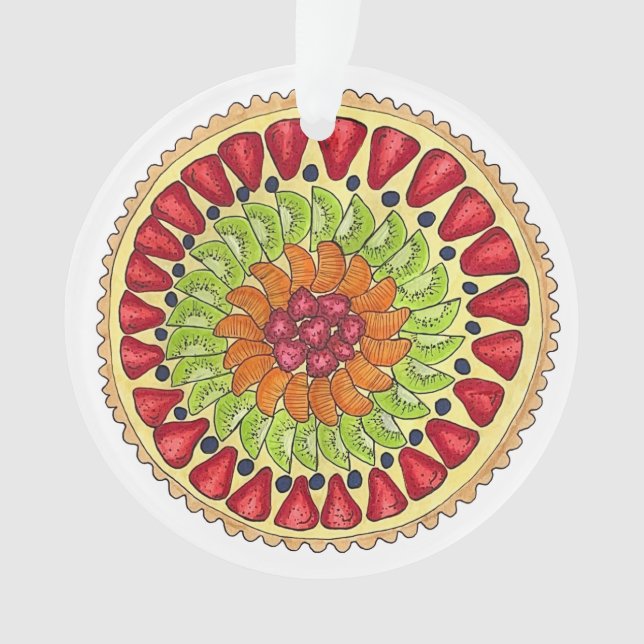 Tarte aux Fruits Tarte aux tartes Pâte française (devant)