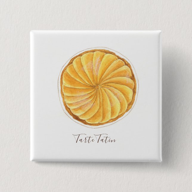 Tarte Tatin Aqucolor Button (Vorderseite)