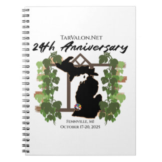 TarValon.Net 24-jähriges Notebook Notizblock