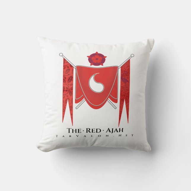 TarValon.Net Red Banner Regalia Pillow Kissen (Vorderseite)